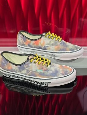 Vans x Aries OG Authentic LX Tie Dye Men's 9 Women's 10.5 New With Box